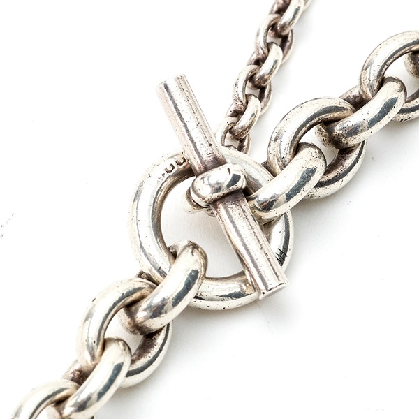 HERMES クレッシェンド ネックレス シルバー 925の画像1