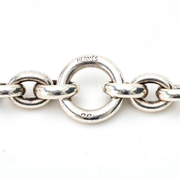HERMES クレッシェンド ネックレス シルバー 925の画像4