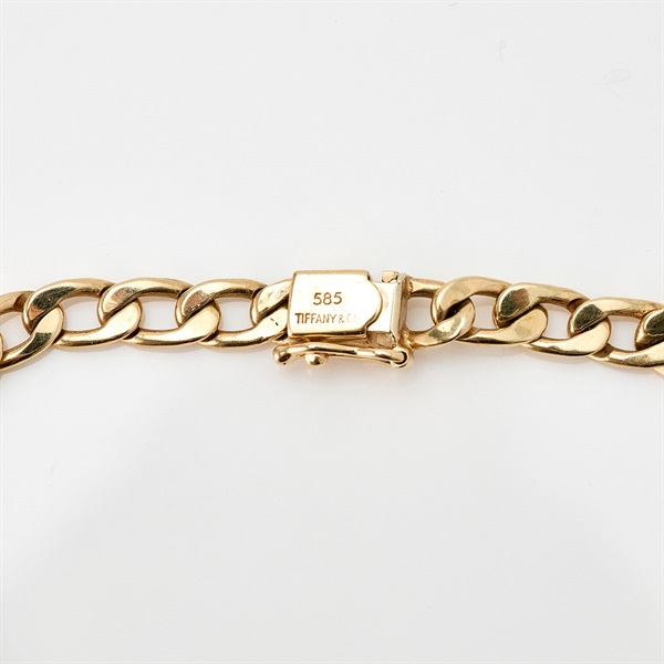 TIFFANY & Co. ブレスレット ゴールド 14KYGの画像3