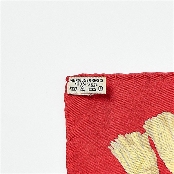 HERMES カレ 90 VUE DU CARROSSE DE LA GALERE LA REALE / クイーンの戴冠式 スカーフ ブラック ゴールド シルクの画像2