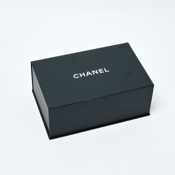 CHANEL ボーイシャネル 2WAYチェーンハンドバッグ ミニ 2021年以降 ショルダーバッグ ブラック ゴールド キャビアスキンの画像8