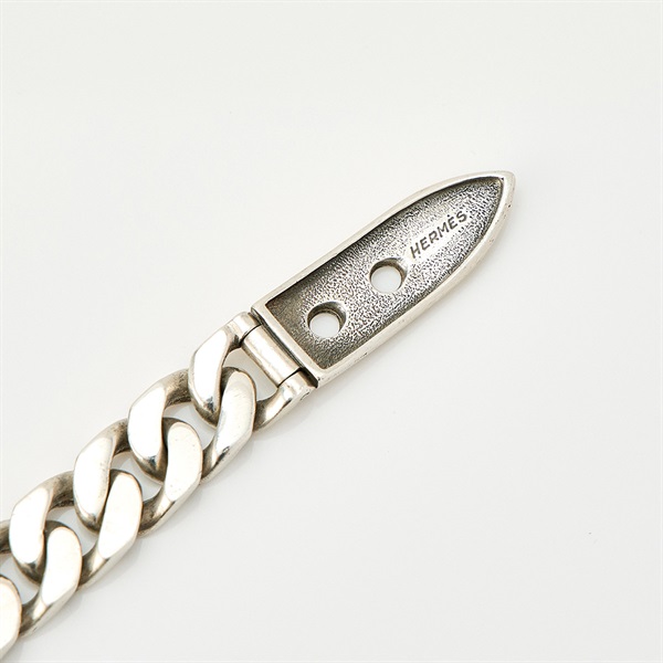 HERMES ブックルセリエ ブレスレット MM シルバー 925の画像3