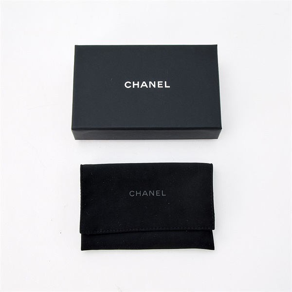 CHANEL マトラッセ ココマーク 2021年 コインケース ピンク ゴールド キャビアスキンの画像4