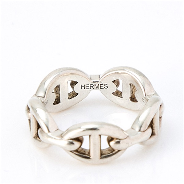 HERMES シェーヌダンクル アンシェネ リング PM/52 シルバー 925の画像1