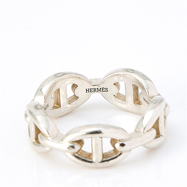 HERMES シェーヌダンクル アンシェネ リング PM/53 シルバー 925の画像1