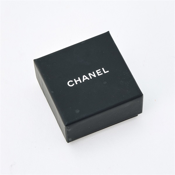CHANEL ココマーク ハート ピアス ゴールド ブラック シルバー GP ラインストーンの画像3