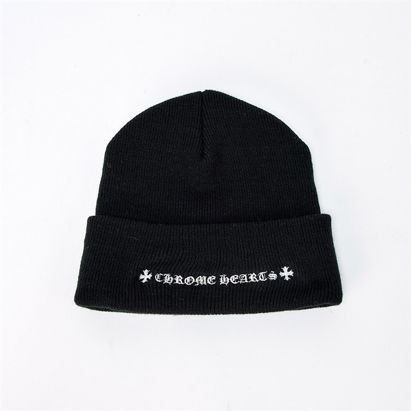 CHROME HEARTS チョンパー ニットキャップ OS(ONE SIZE) 23cm ブラック アクリルの画像1