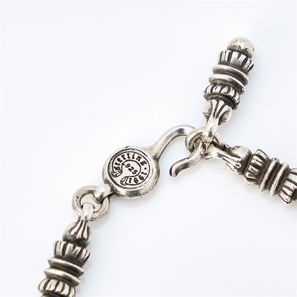 CHROME HEARTS バレルリンク ブレスレット 7LINK シルバー 925の画像2