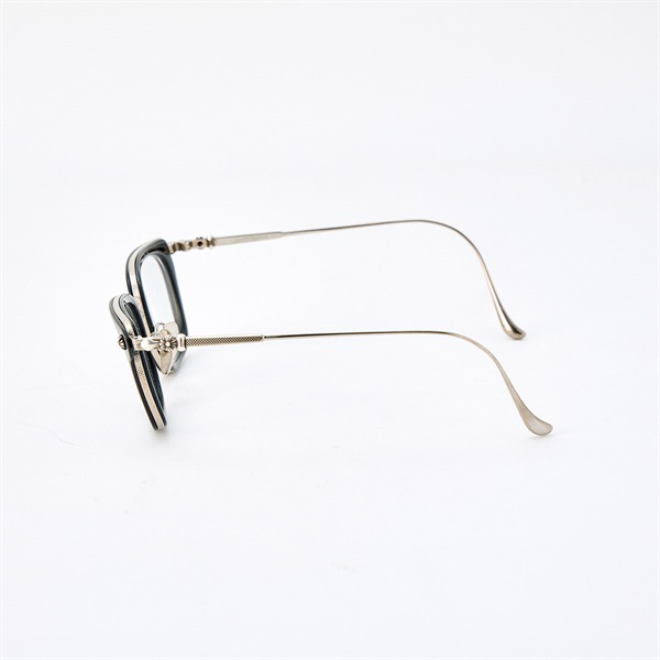 CHROME HEARTS GIZZNME CHプラス 眼鏡 ブラック シルバー 925 プラスチックの画像2
