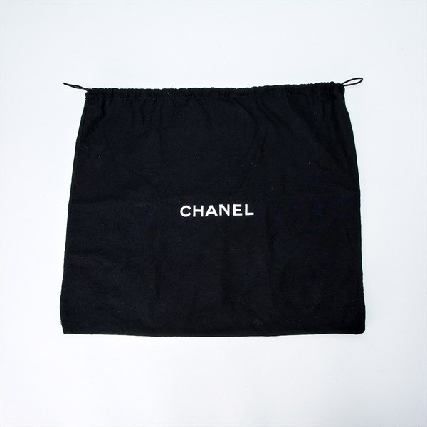 CHANEL カンボン ミディアムトート 2004年 ハンドバッグ ブラック シルバー ラムスキンの画像7