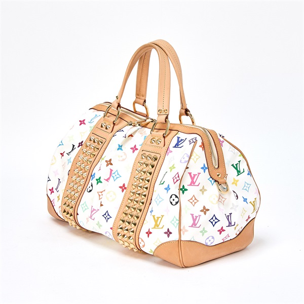 LOUIS VUITTON モノグラムマルチカラー コートニーGM ハンドバッグ M40260 マルチカラー ブロン ゴールド PVCの画像1