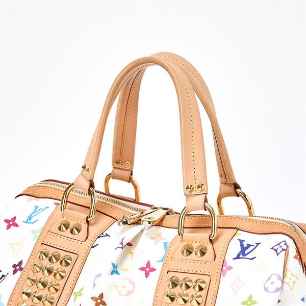 LOUIS VUITTON モノグラムマルチカラー コートニーGM ハンドバッグ M40260 マルチカラー ブロン ゴールド PVCの画像3