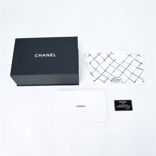 CHANEL マトラッセ ダブルフラップダブルチェーン 23 2019年 ショルダーバッグ ブラック ゴールド キャビアスキンの画像7