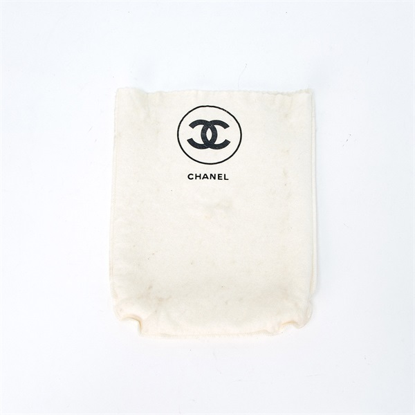 CHANEL ミニ マトラッセ 18 1985年 ショルダーバッグ ネイビー ゴールド ラムスキンの画像8