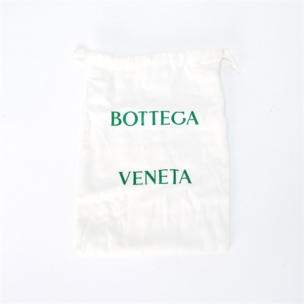 BOTTEGA VENETA カセット パテッドミニ ショルダーバッグ ブラック ゴールド レザーの画像7