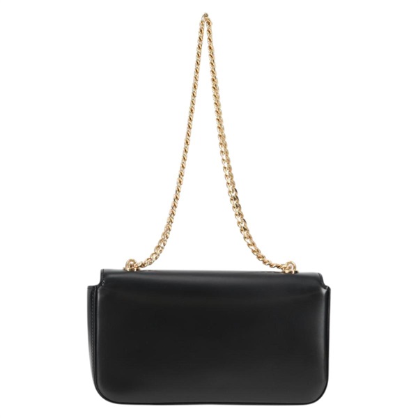 CELINE トリオンフ ショルダーバッグ ブラック ゴールド レザーの画像1