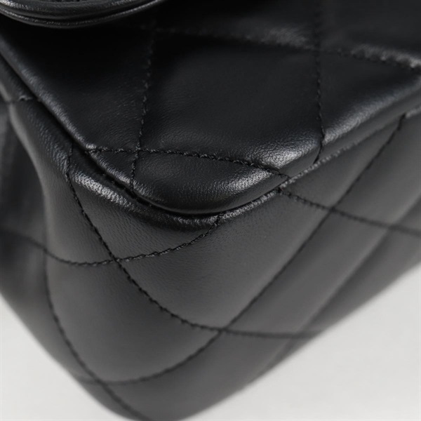 CHANEL マトラッセ 2WAYハンドバッグ トップハンドルバッグ 2021年 ショルダーバッグ ブラック ゴールド ラムスキンの画像12