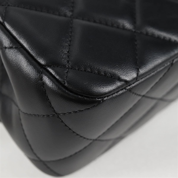 CHANEL マトラッセ 2WAYハンドバッグ トップハンドルバッグ 2021年 ショルダーバッグ ブラック ゴールド ラムスキンの画像14