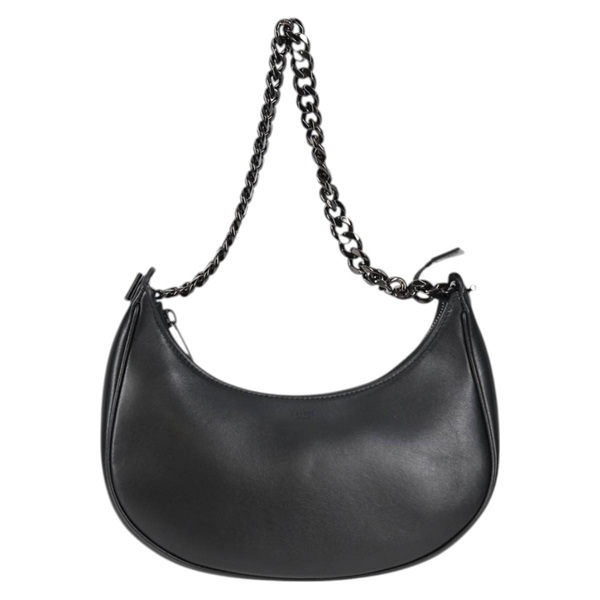 CELINE AVA チェーンミディアム ショルダーバッグ ブラック ブラック レザーの画像1