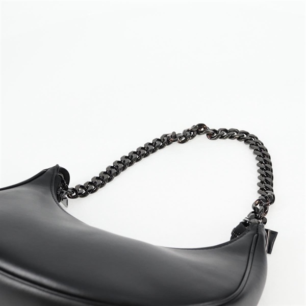 CELINE AVA チェーンミディアム ショルダーバッグ ブラック ブラック レザーの画像8