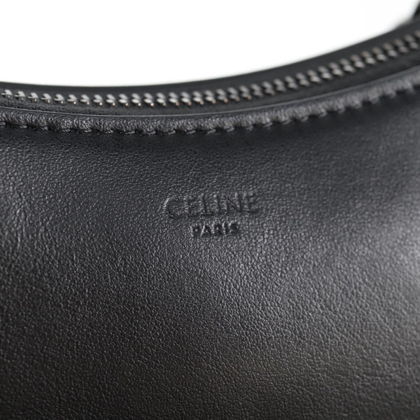 CELINE AVA チェーンミディアム ショルダーバッグ ブラック ブラック レザーの画像16