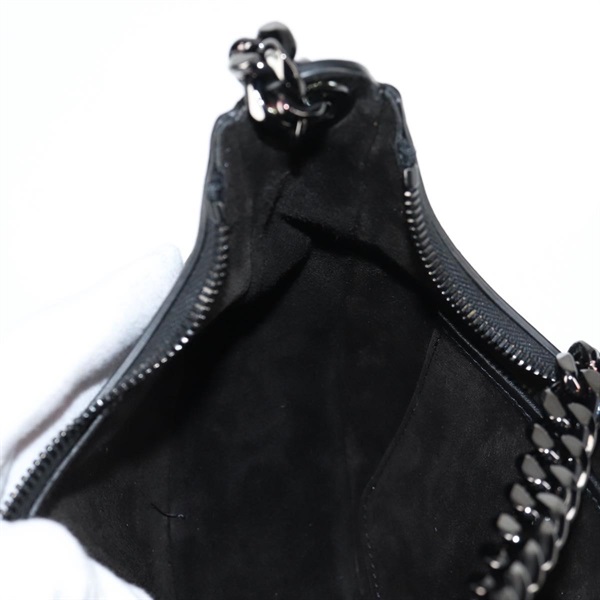 CELINE AVA チェーンミディアム ショルダーバッグ ブラック ブラック レザーの画像19