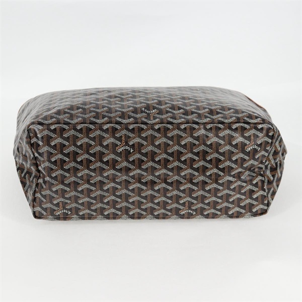 GOYARD サンルイ PM トートバッグ ブラウン ブラック PVCの画像8