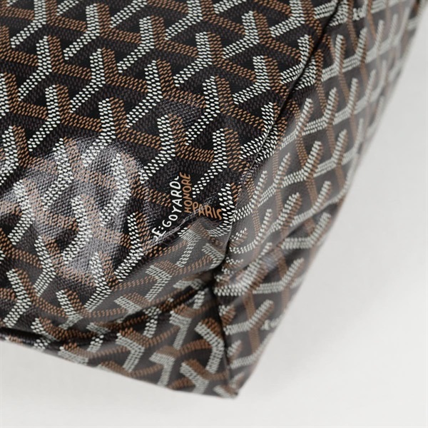 GOYARD サンルイ PM トートバッグ ブラウン ブラック PVCの画像11