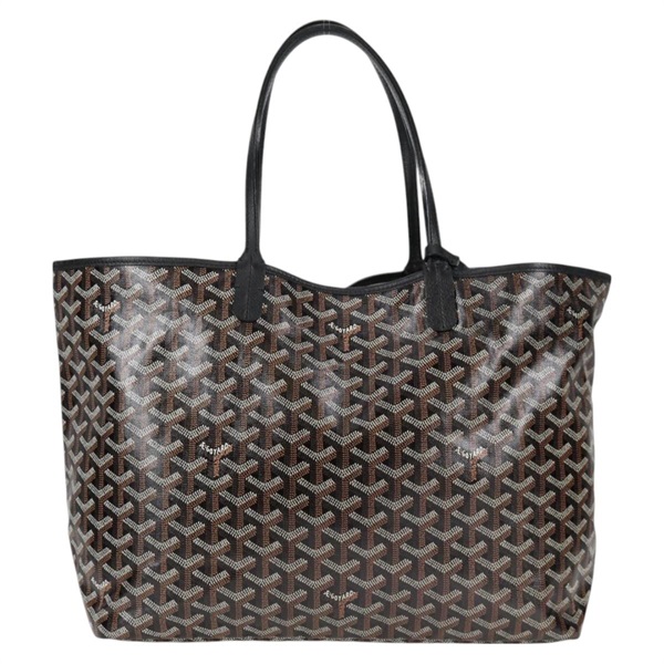 GOYARD サンルイ PM トートバッグ ブラック シルバー PVCの画像1