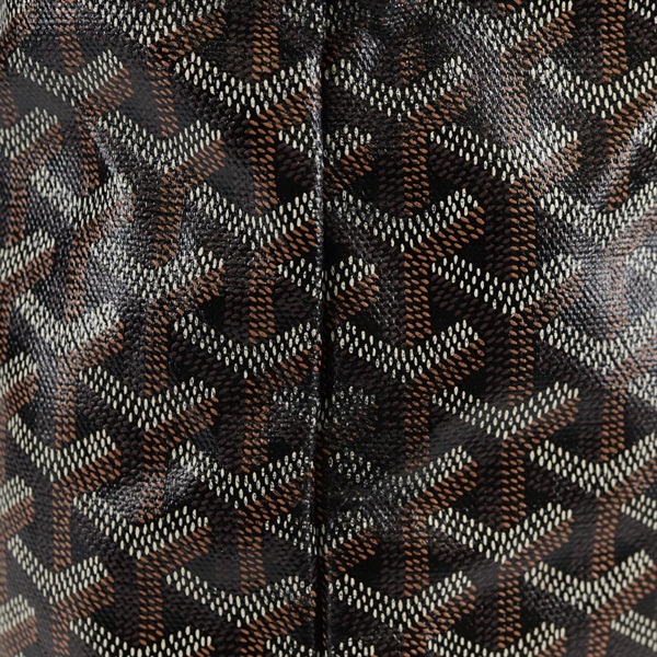 GOYARD サンルイ PM トートバッグ ブラック シルバー PVCの画像4