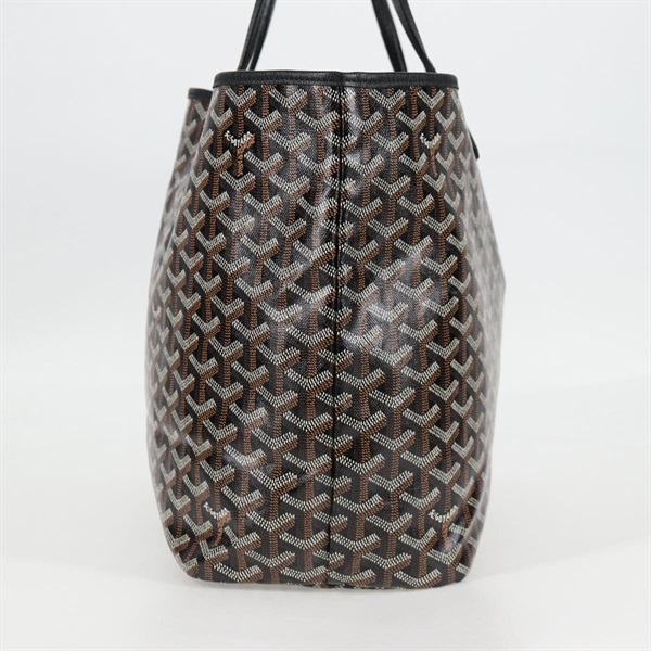 GOYARD サンルイ PM トートバッグ ブラック シルバー PVCの画像5