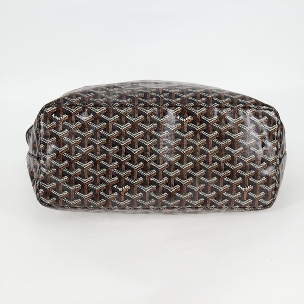 GOYARD サンルイ PM トートバッグ ブラック シルバー PVCの画像9