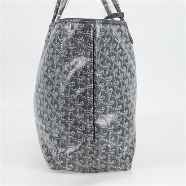 GOYARD サンルイ PM トートバッグ グレー シルバー PVCの画像4