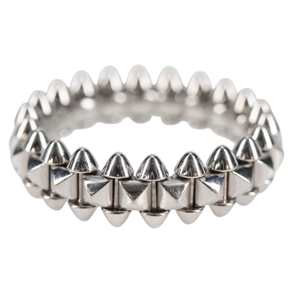 Cartier クラッシュ スモール リング 53 シルバー 750WGの画像1