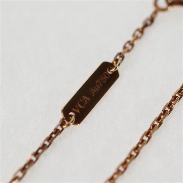 Van Cleef & Arpels ヴィンテージ アルハンブラ ネックレス ゴールド ブラック 750YG オニキスの画像12