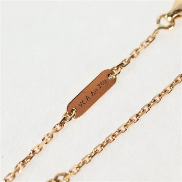 Van Cleef & Arpels ヴィンテージ アルハンブラ ネックレス ゴールド ブラック 750YG オニキスの画像11