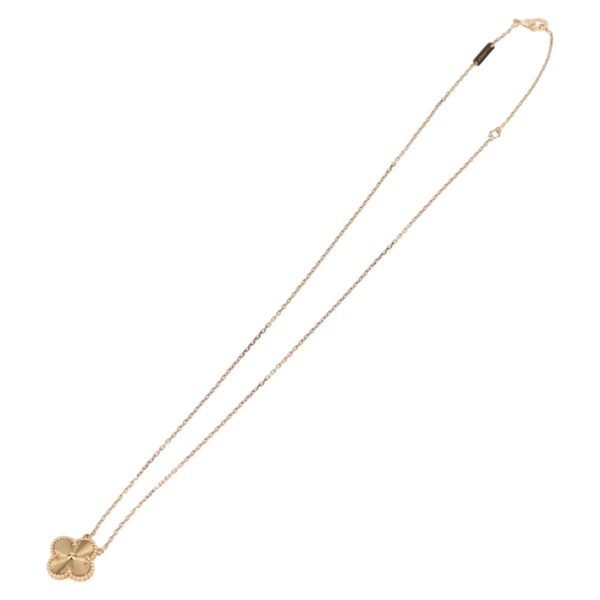 Van Cleef & Arpels ヴィンテージ アルハンブラ ネックレス ゴールド 750YGの画像1