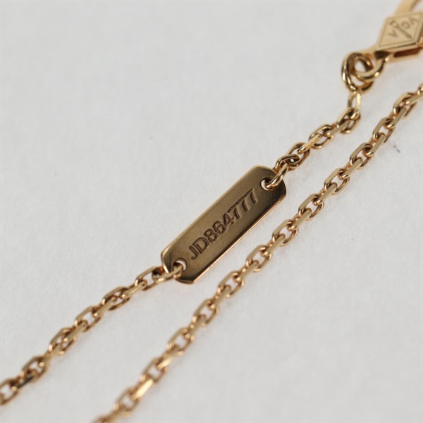 Van Cleef & Arpels ヴィンテージ アルハンブラ ネックレス ゴールド 750YGの画像6