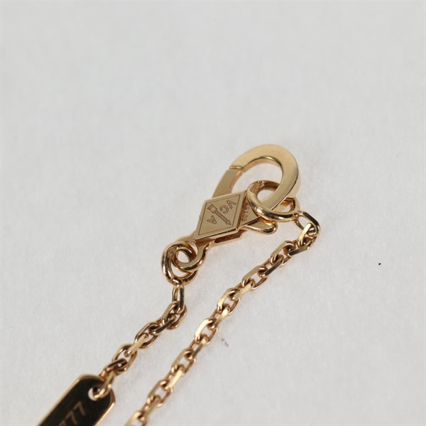 Van Cleef & Arpels ヴィンテージ アルハンブラ ネックレス ゴールド 750YGの画像7