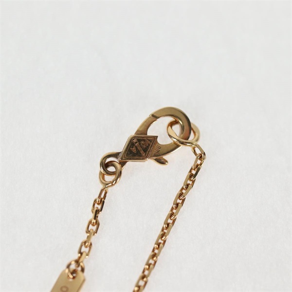 Van Cleef & Arpels ヴィンテージ アルハンブラ ネックレス イエローゴールド イエロー 750YG イエローマザーオブパールの画像6