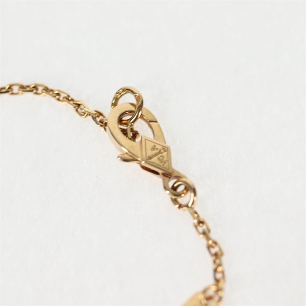 Van Cleef & Arpels ヴィンテージ アルハンブラ ネックレス イエローゴールド イエロー 750YG イエローマザーオブパールの画像12