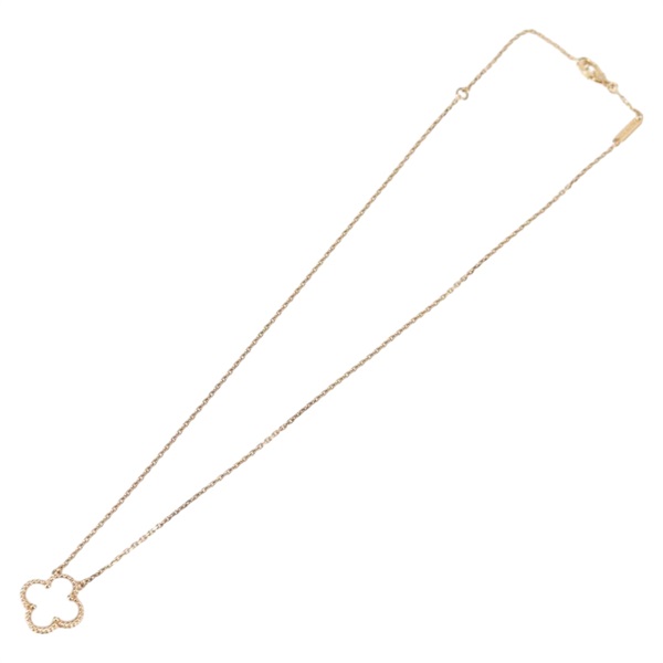 Van Cleef & Arpels ヴィンテージ アルハンブラ ネックレス ゴールド ホワイト 750YG マザーオブパールの画像1