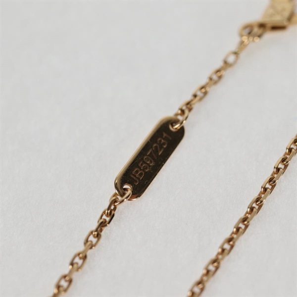 Van Cleef & Arpels ヴィンテージ アルハンブラ ネックレス ゴールド ホワイト 750YG マザーオブパールの画像12
