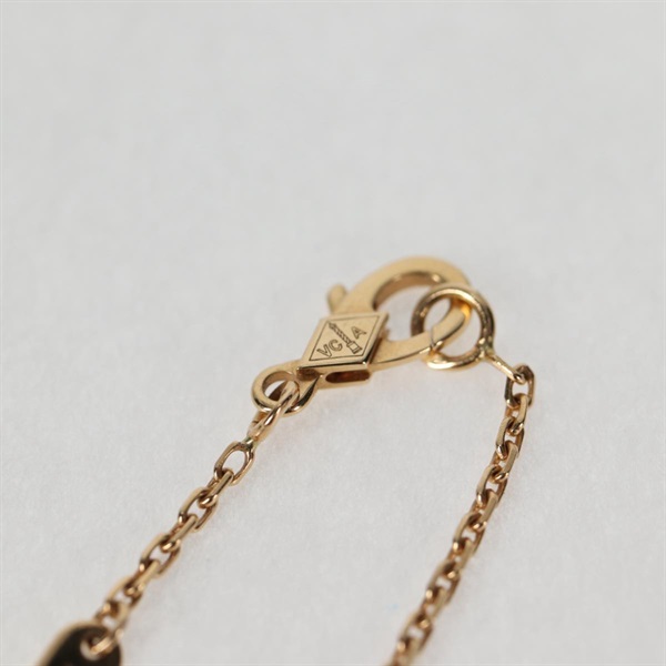 Van Cleef & Arpels ヴィンテージ アルハンブラ ネックレス ゴールド ホワイト 750YG マザーオブパールの画像13