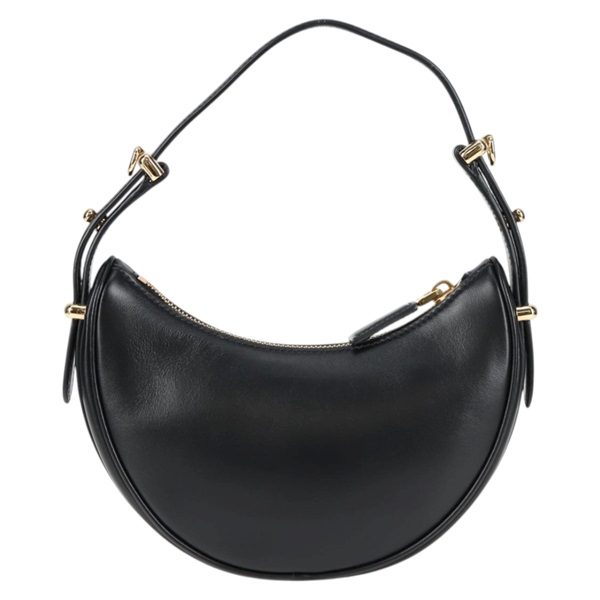 PRADA アーケ ミニ ショルダーバッグ ブラック ゴールド ナッパーレザーの画像1