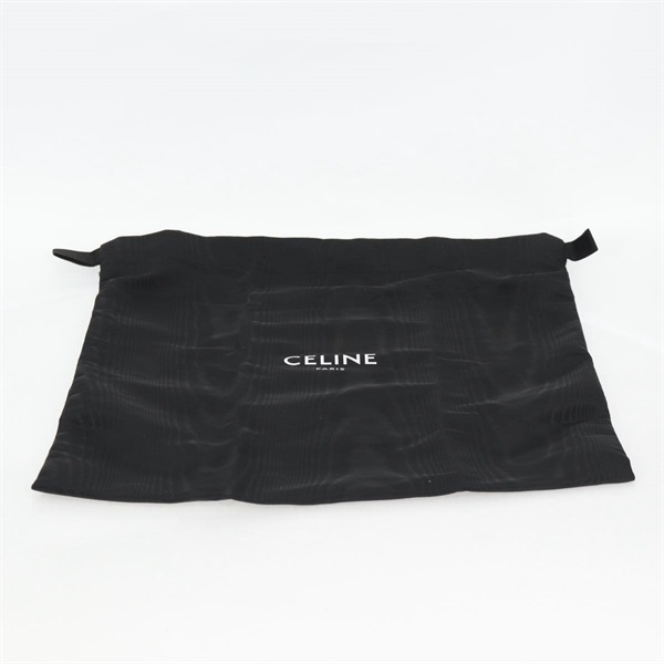 CELINE トリオンフ ティーン ショルダーバッグ グレージュ ゴールド シャイニーカーフスキンの画像11