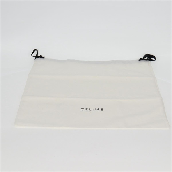 CELINE クラシックボックス ミディアム ショルダーバッグ ブラウン ゴールド レザーの画像12