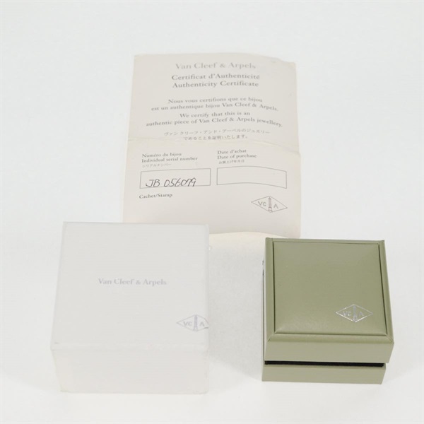 Van Cleef & Arpels スウィート アルハンブラ ハート ブレスレット イエローゴールド ホワイト 750YG マザーオブパールの画像4