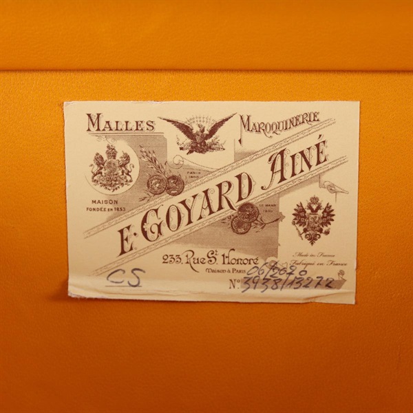 GOYARD ミノディエールトランクバッグ ショルダーバッグ グリーン PVCの画像10