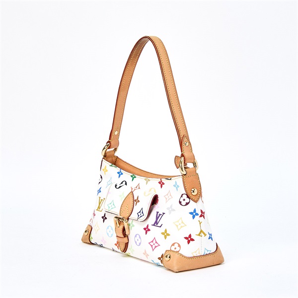 LOUIS VUITTON エライザ モノグラムマルチカラー ショルダーバッグ M40098 マルチカラー ブロン ゴールド PVCの画像1
